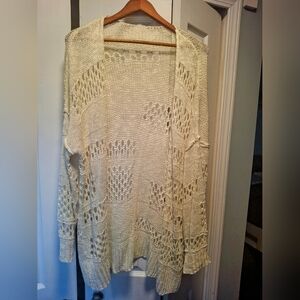 Elegant Cream Knit Sweater